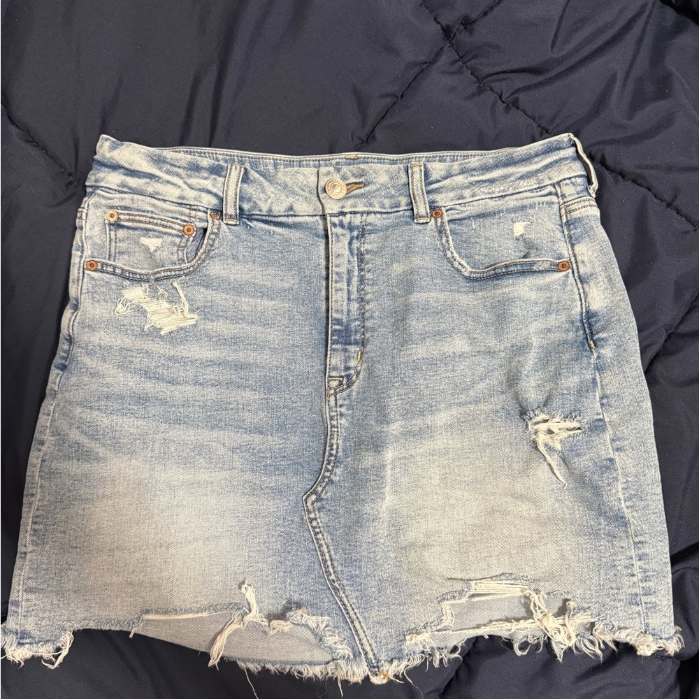 American Eagle Denim Mini Skirt